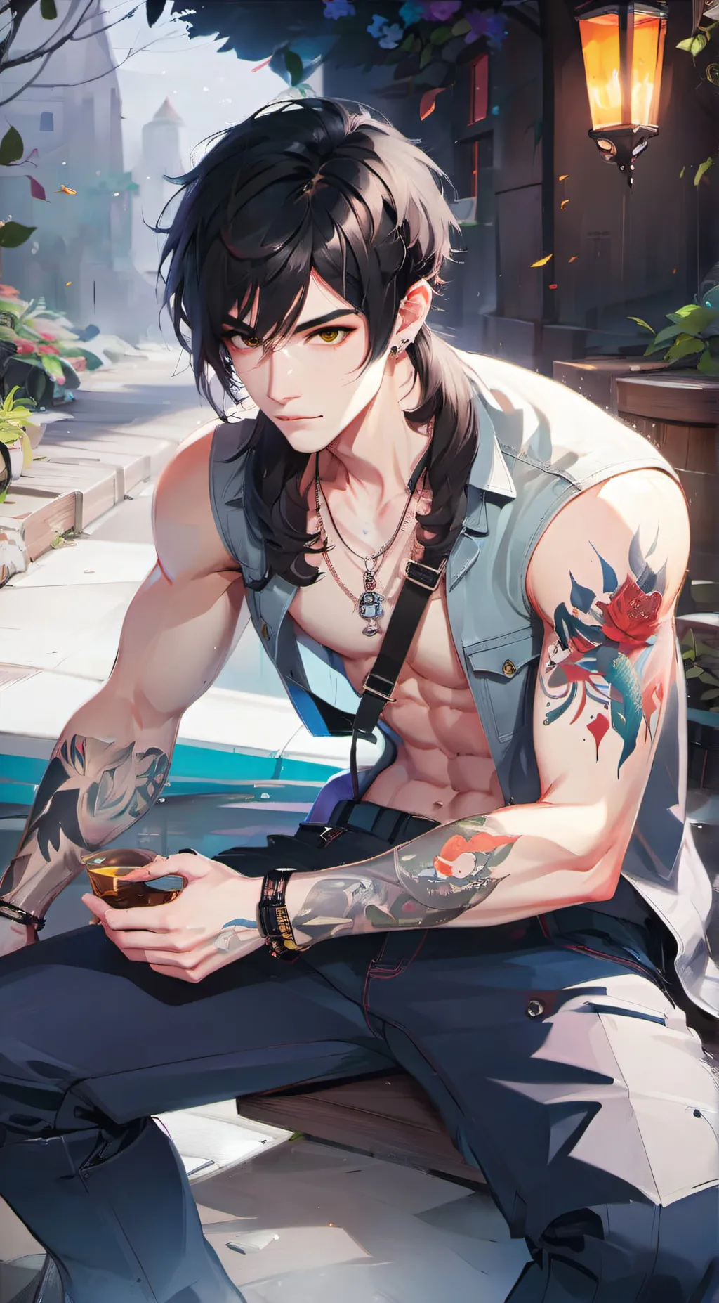 ai character: Alex background