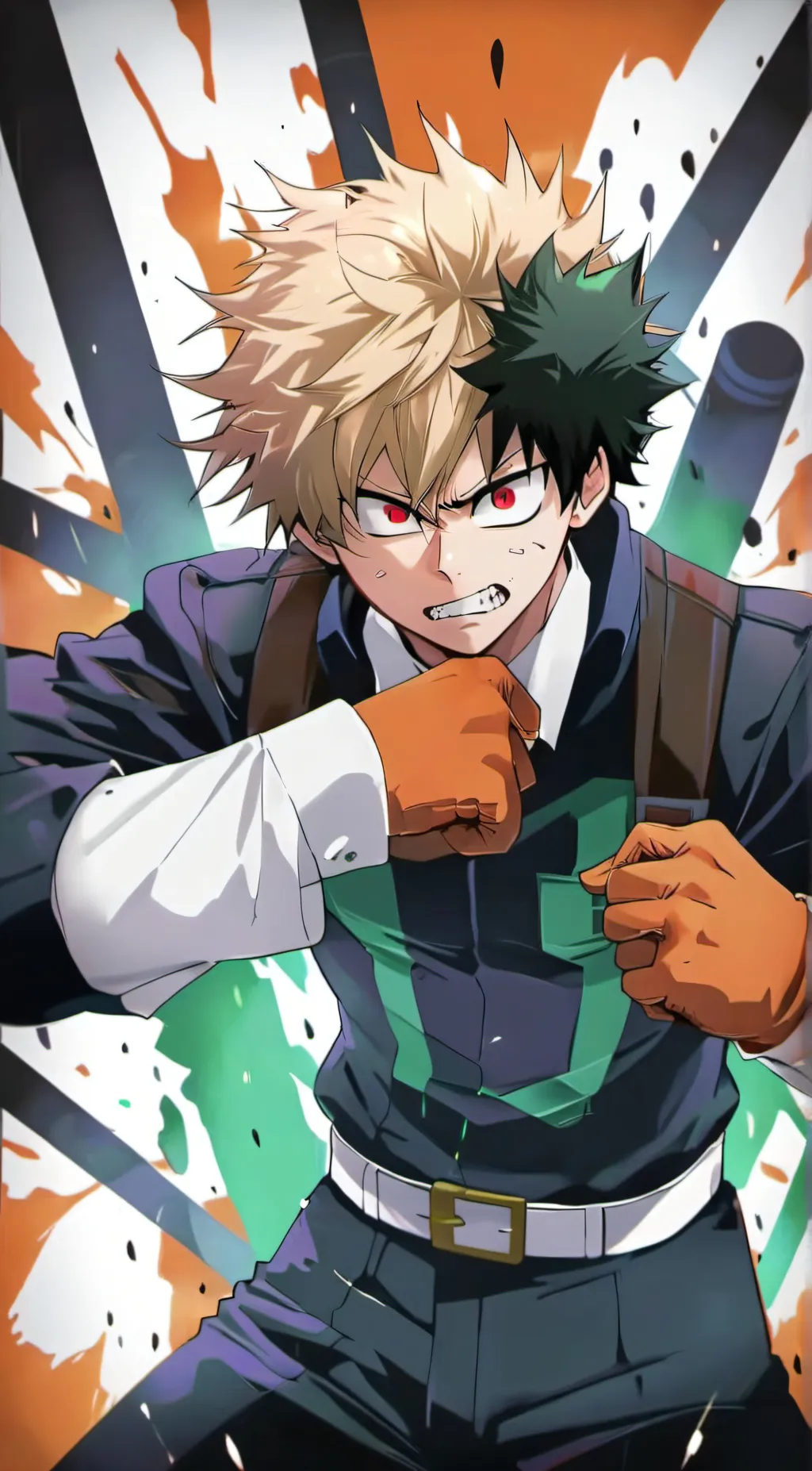 ai character: Bakugo background