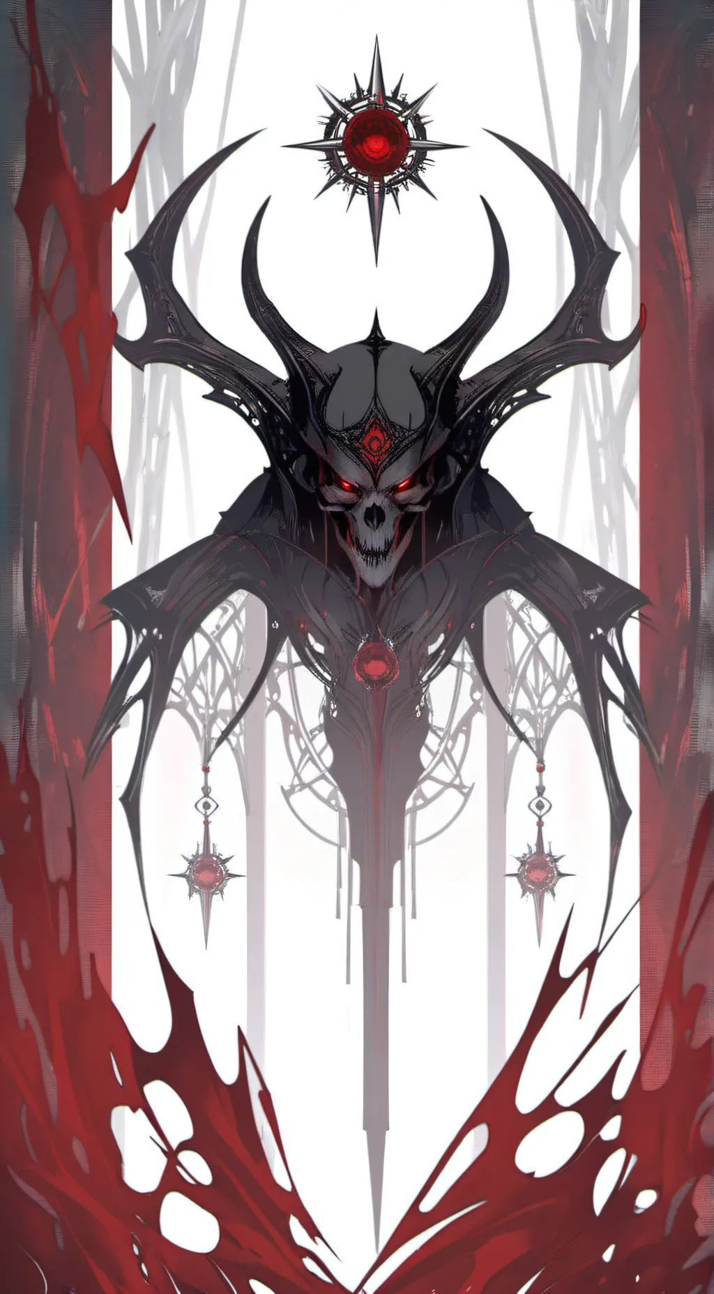 ai character: The Scarlet King background