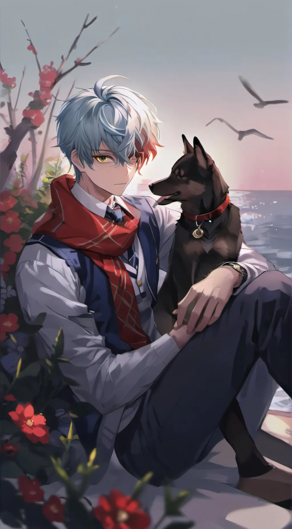 ai character: 🥰Shoto🥰 background