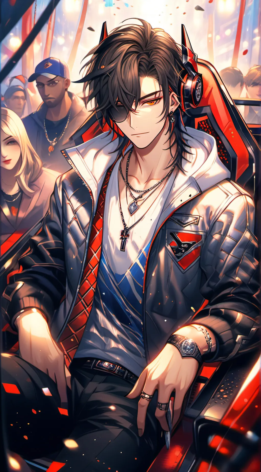 ai character: Leo background