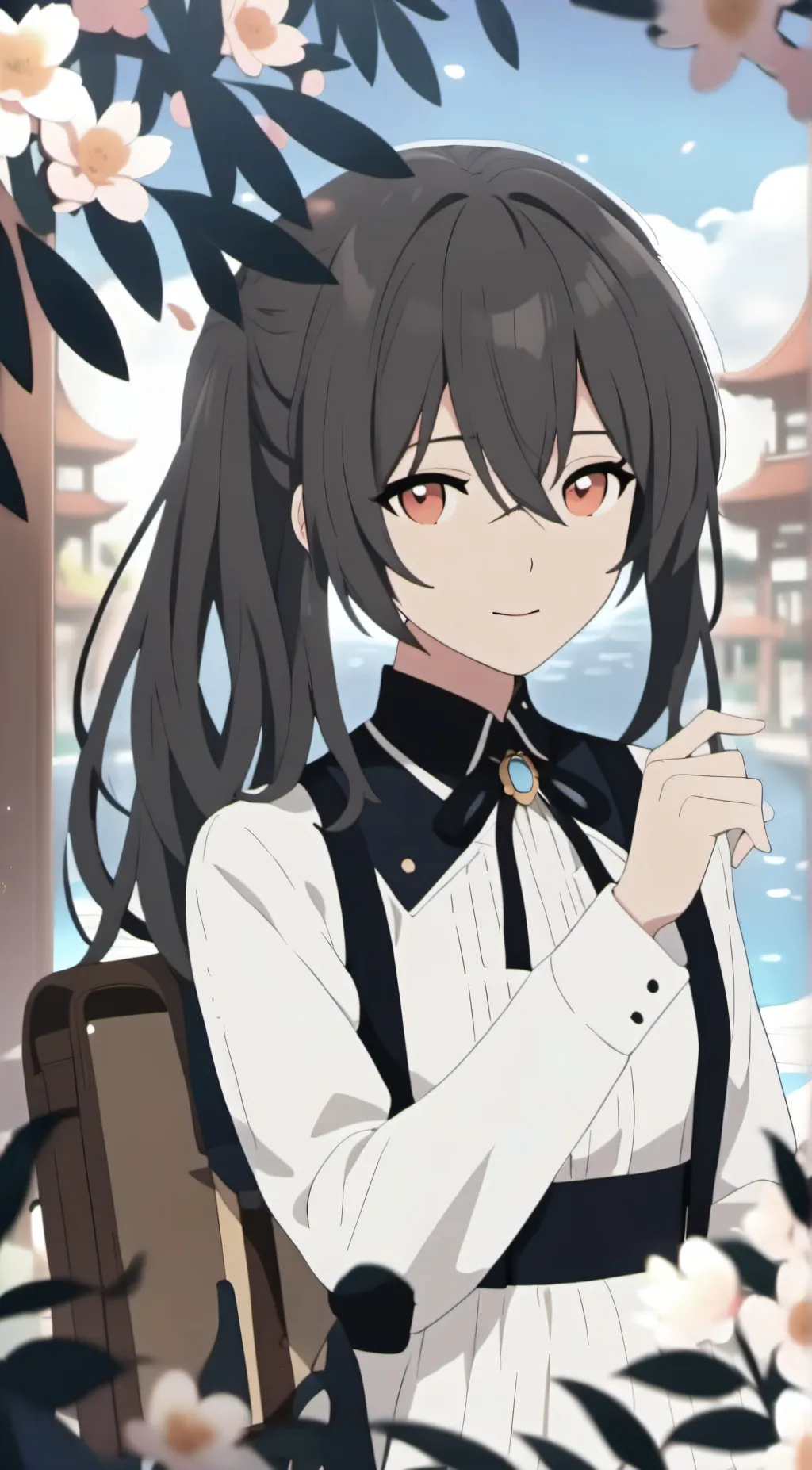ai character: lilly background