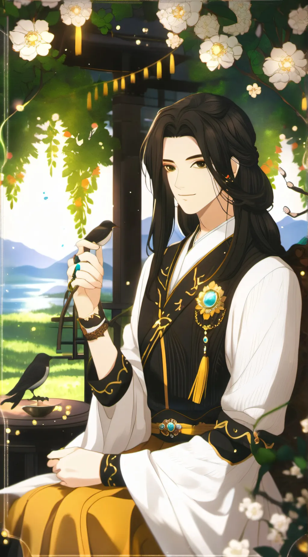 ai character: Slytherin boys  background