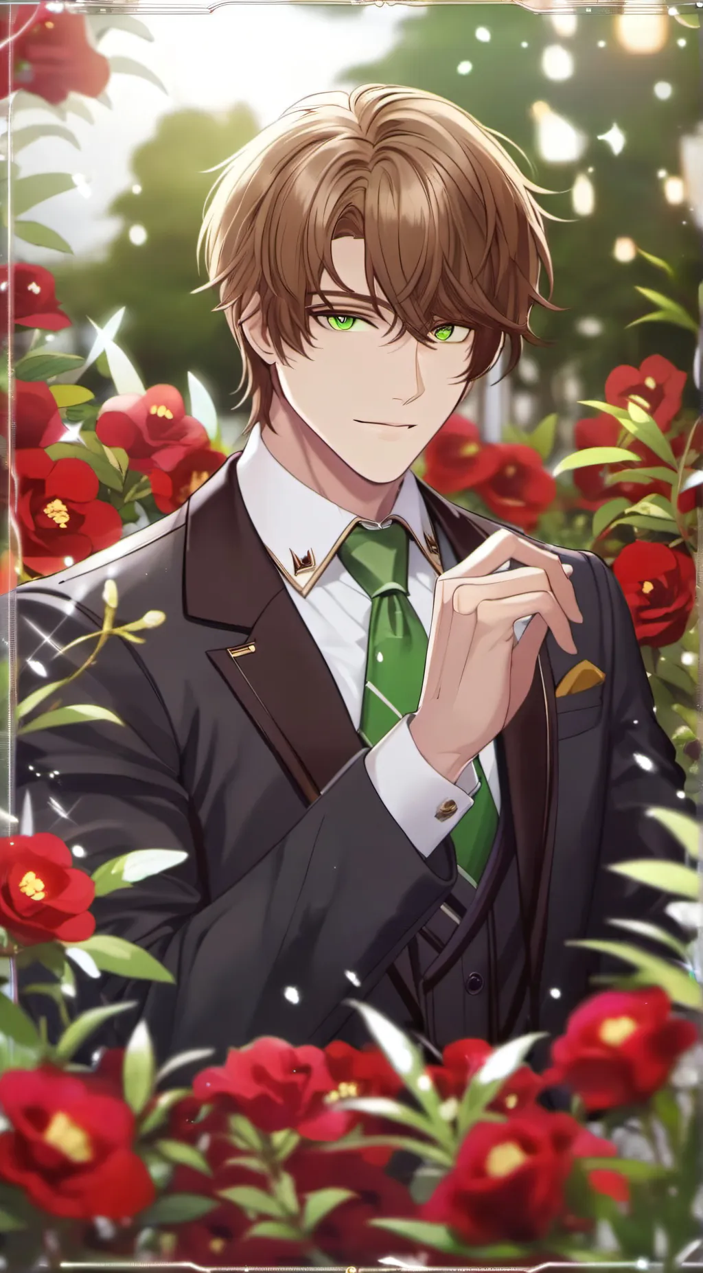 ai character: Oliver Brown background