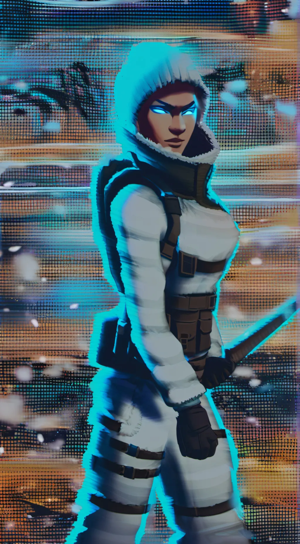 ai character: Arctic Assasin background