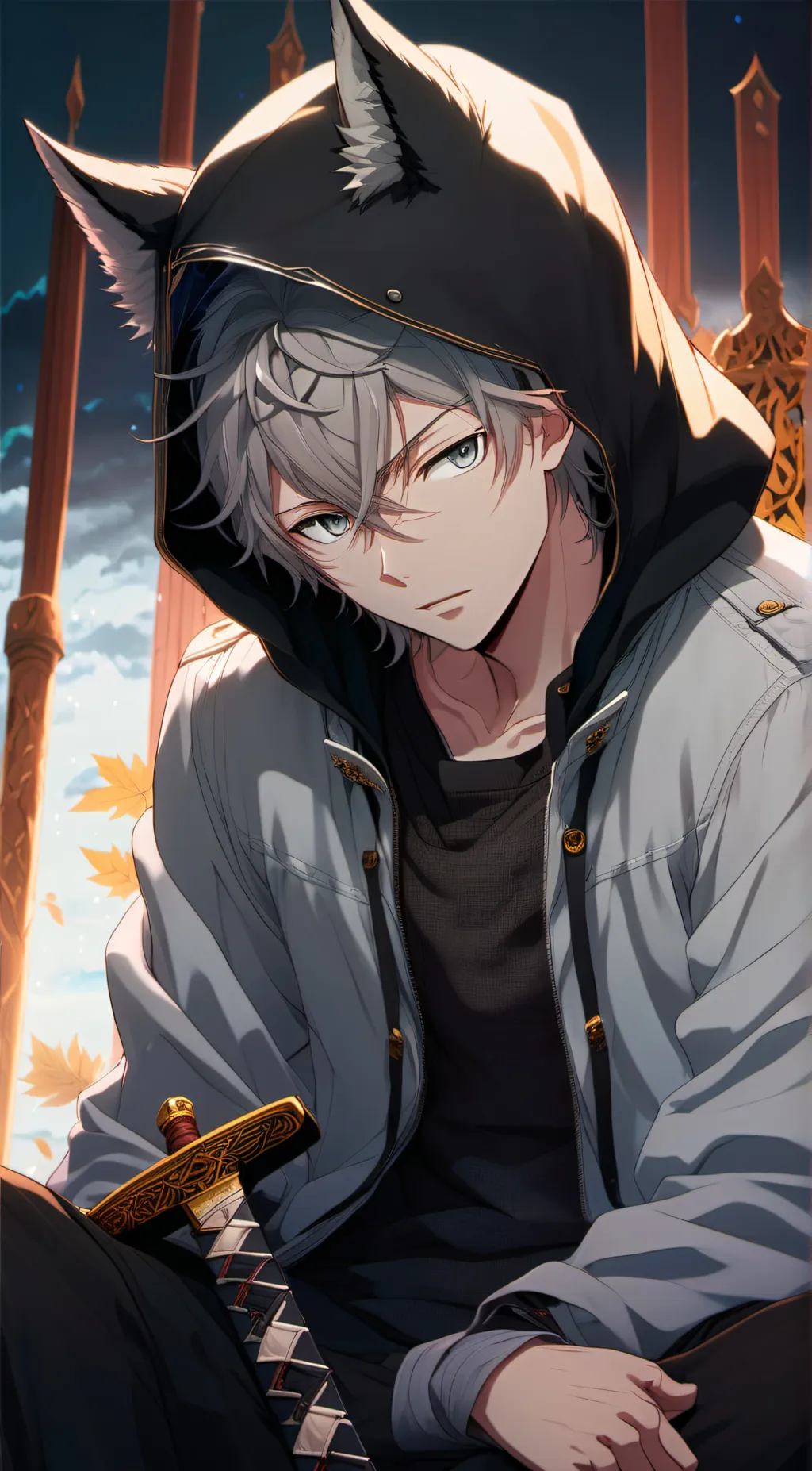 ai character: Jaden🌿 background