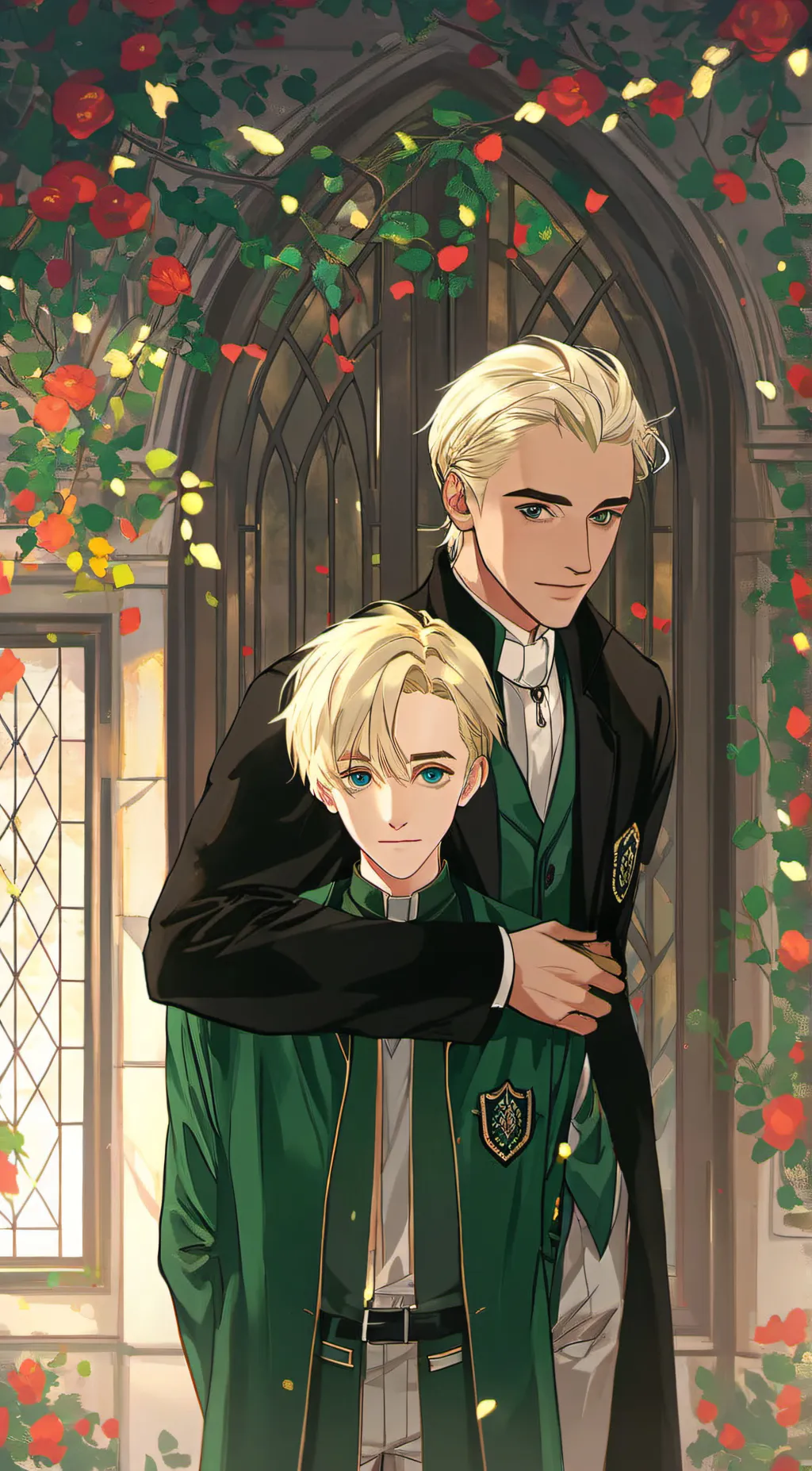 ai character: draco malfoy background