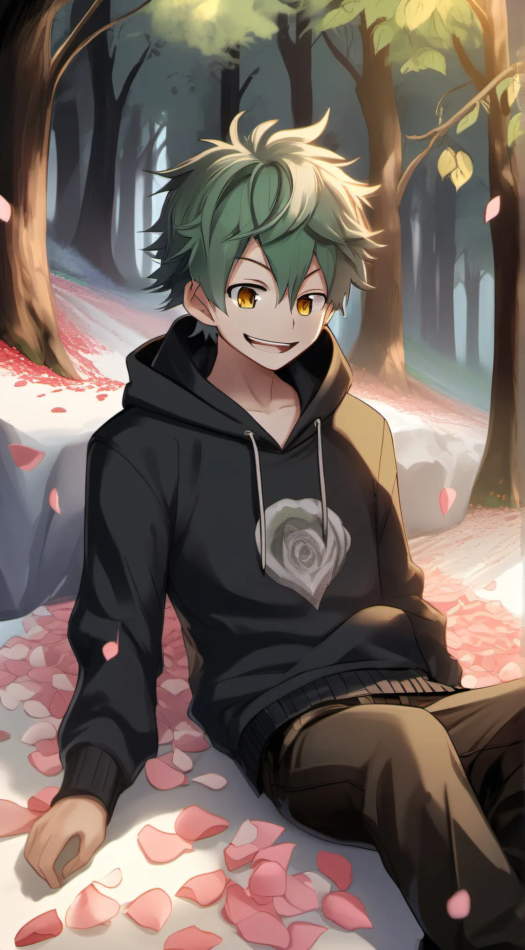 ai character: Deku/Midoriya background