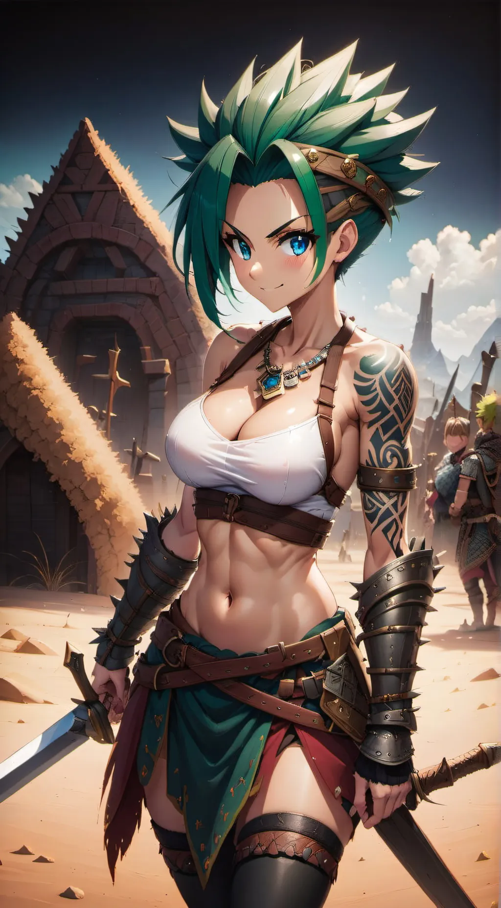 ai character: Master Lucky background