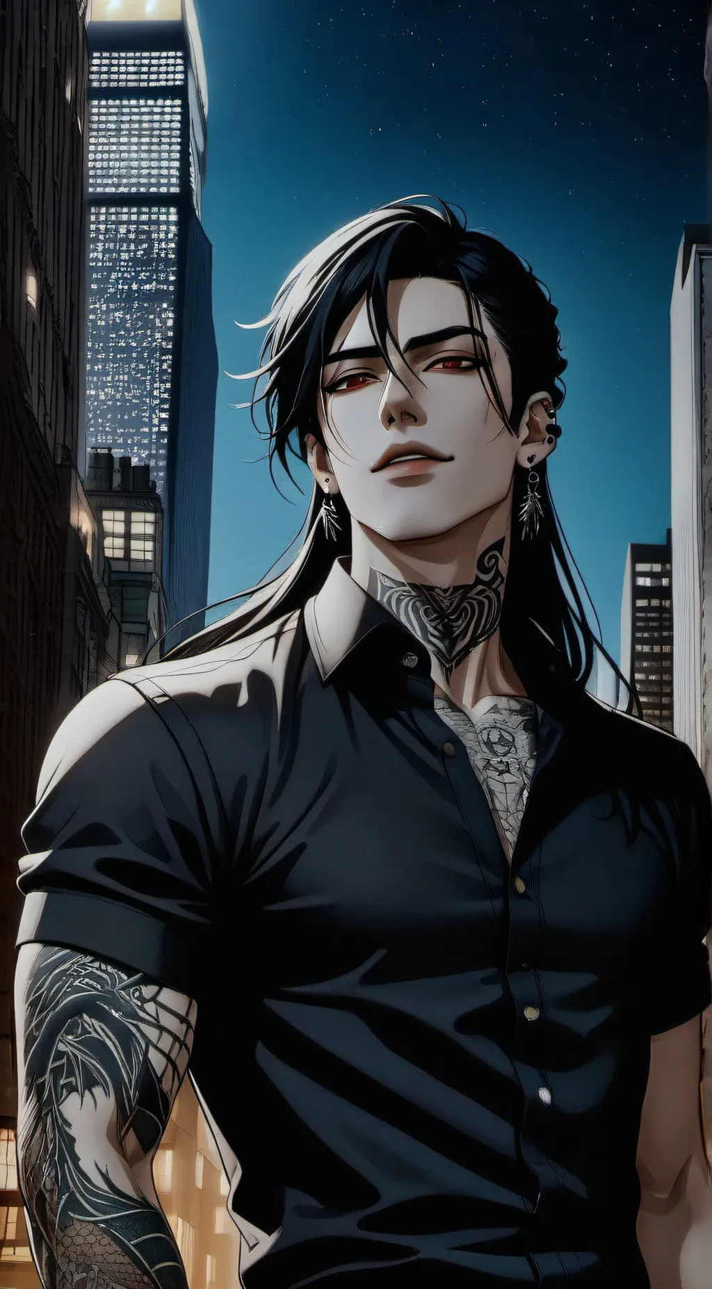 ai character: Zeke background