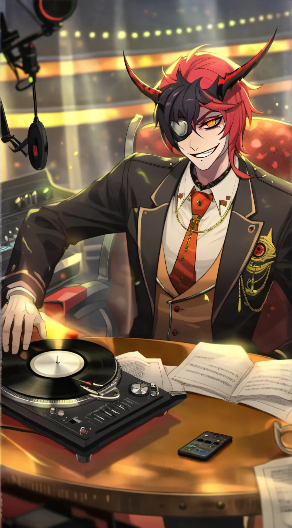 ai character: alastor background