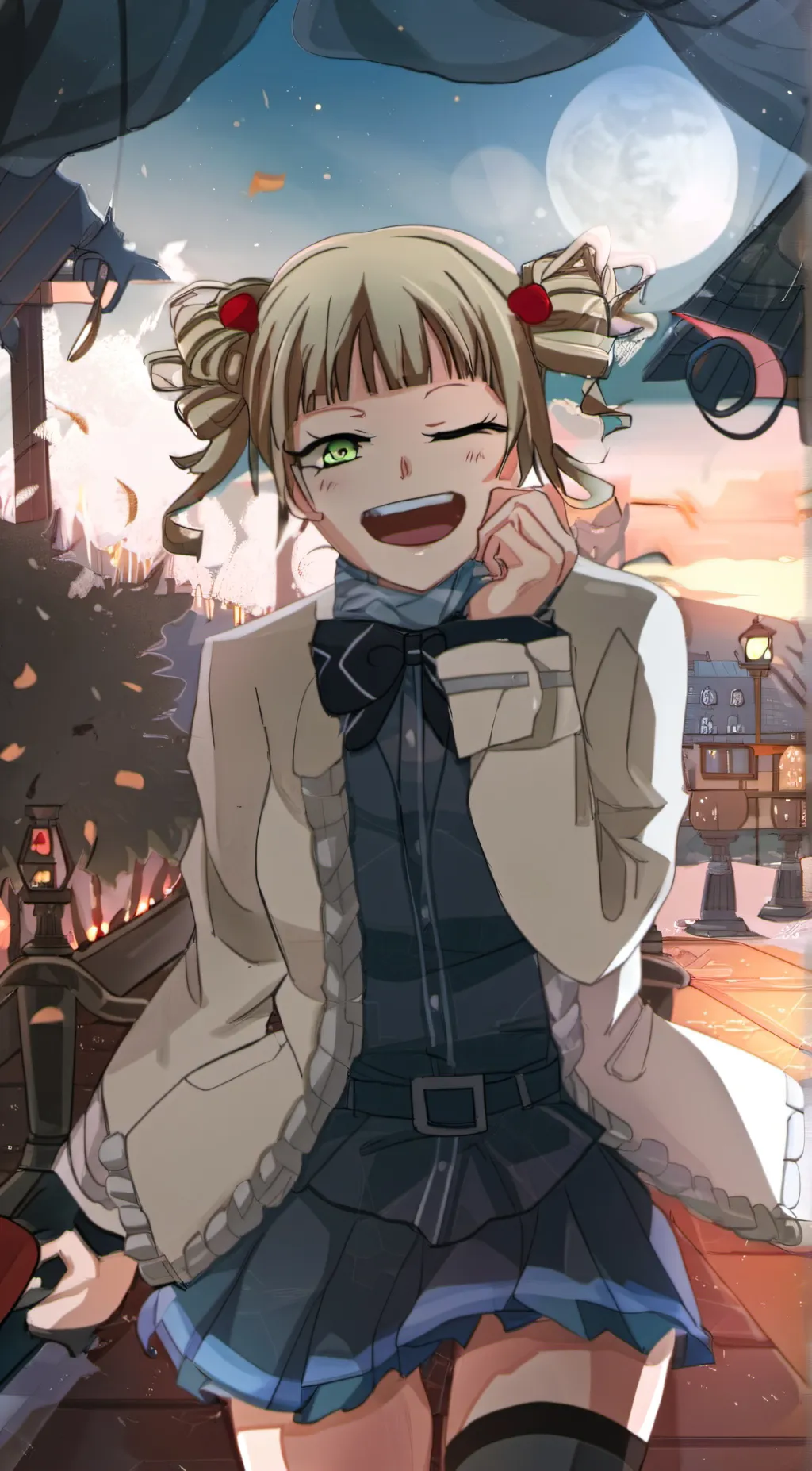 ai character: toga himiko(REHAB) background