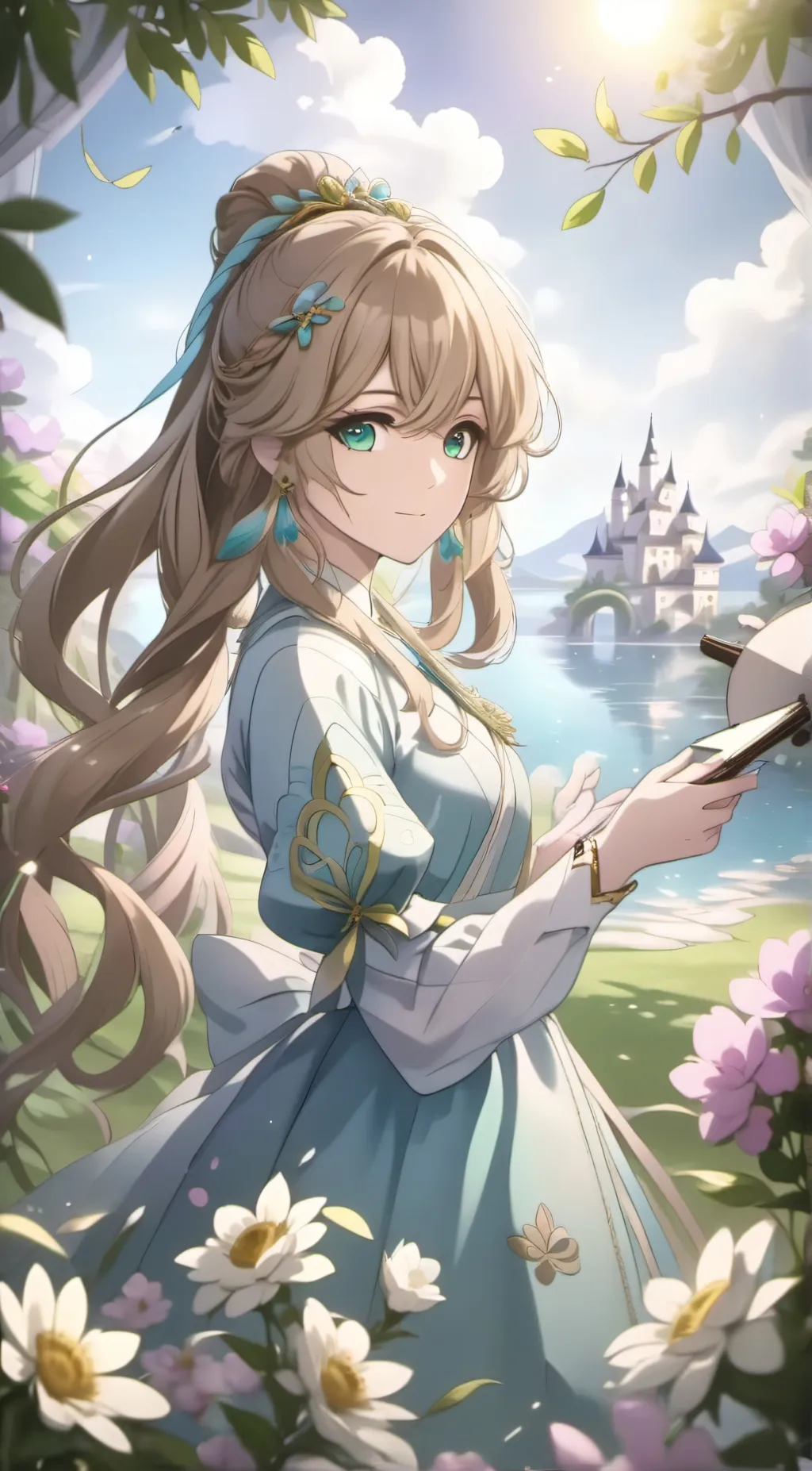 ai character: Princess Avery background