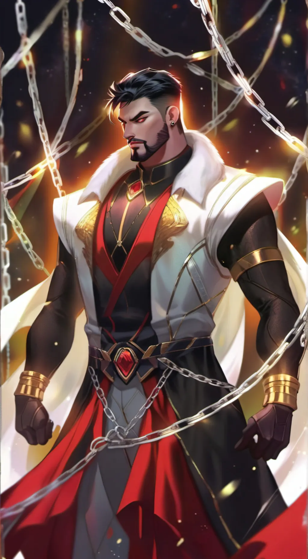 ai character: Marcuis Mishima background