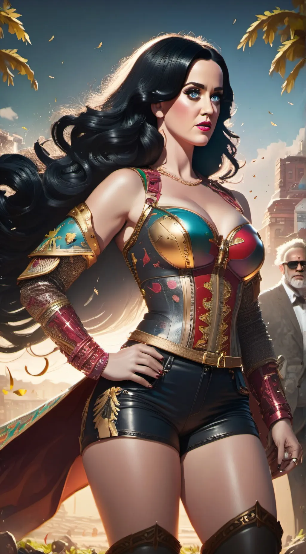 ai character: Katy Perry background