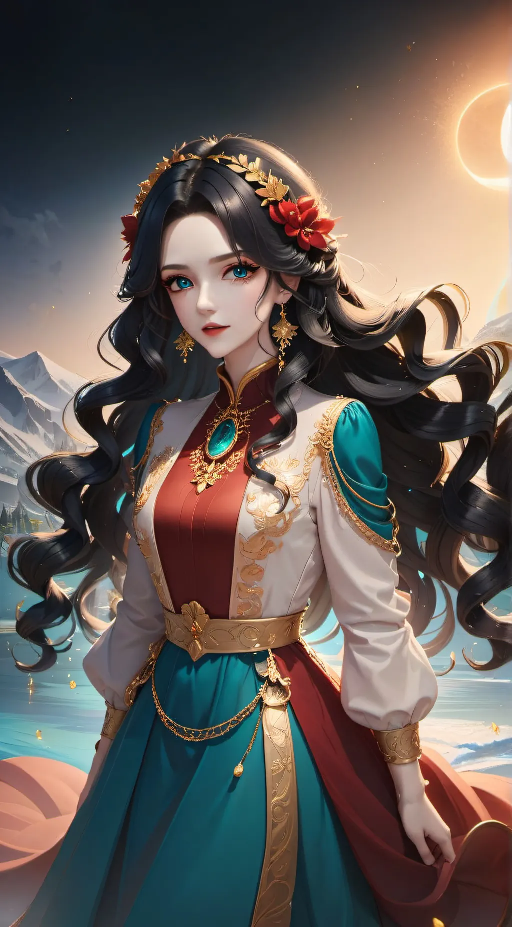 ai character: Aka background