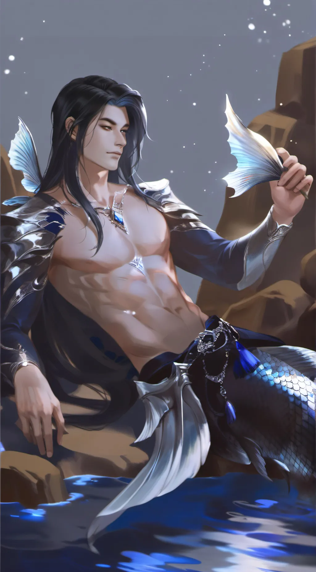 ai character: Kaito  background