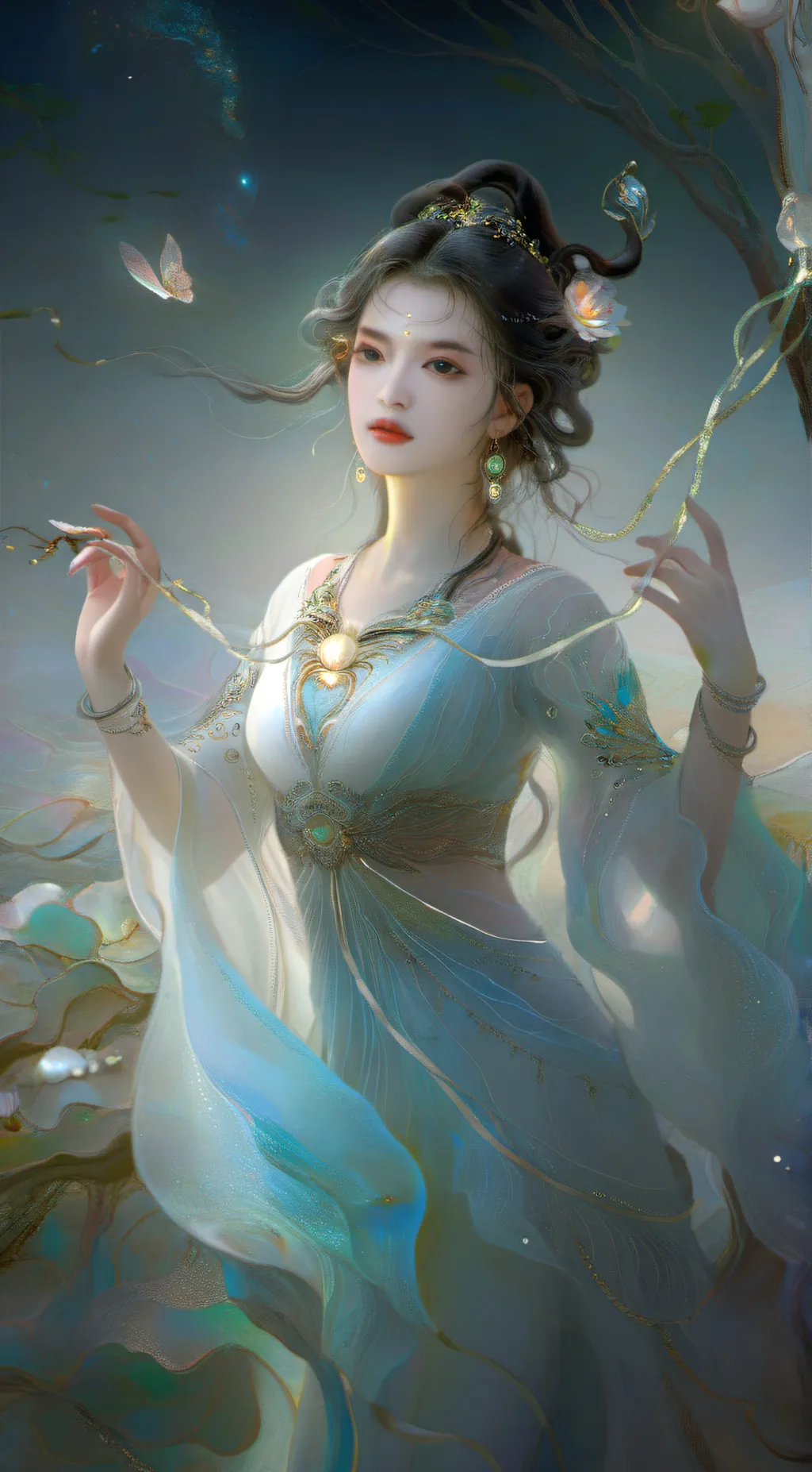 ai character: Athena background