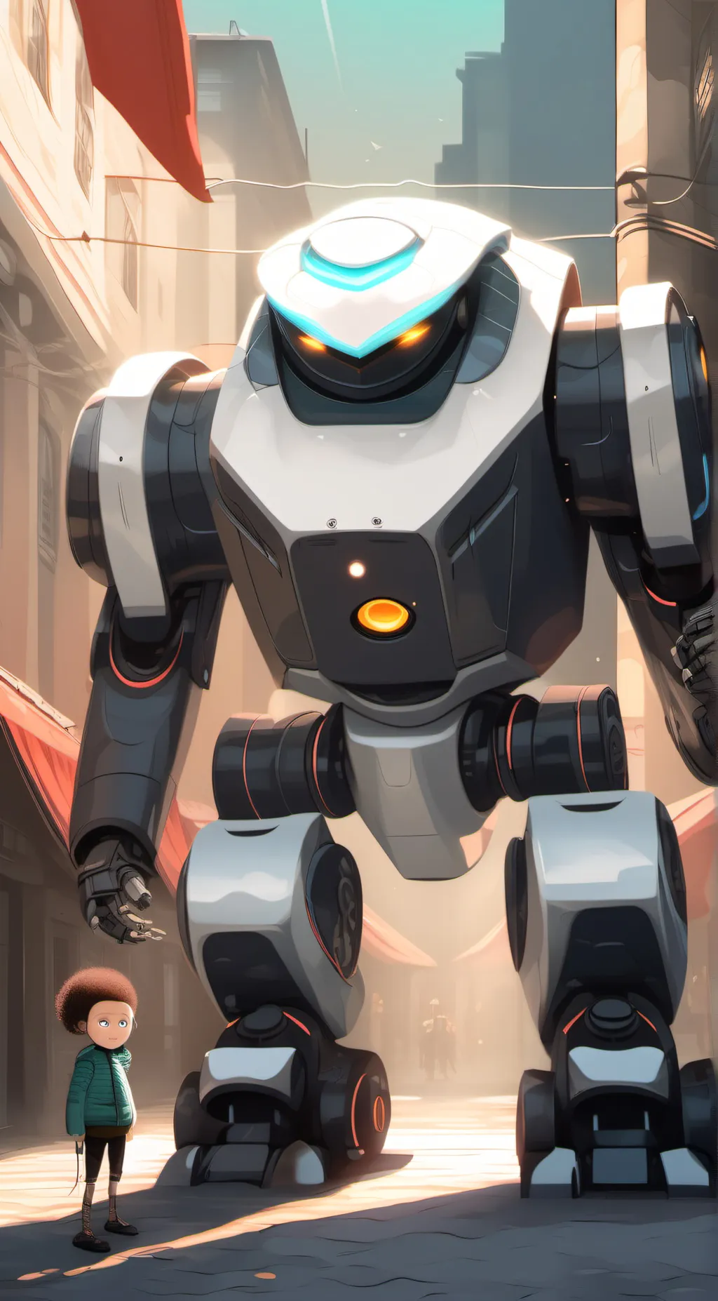 ai character: Dark Shadow background