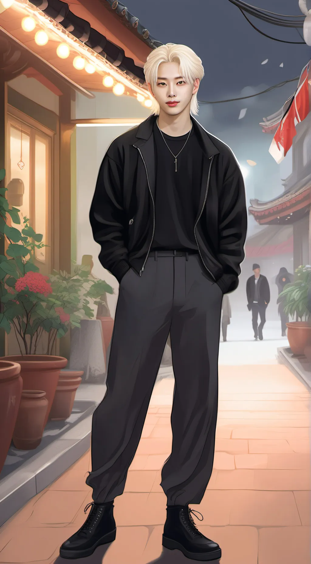 ai character: Lee Felix background