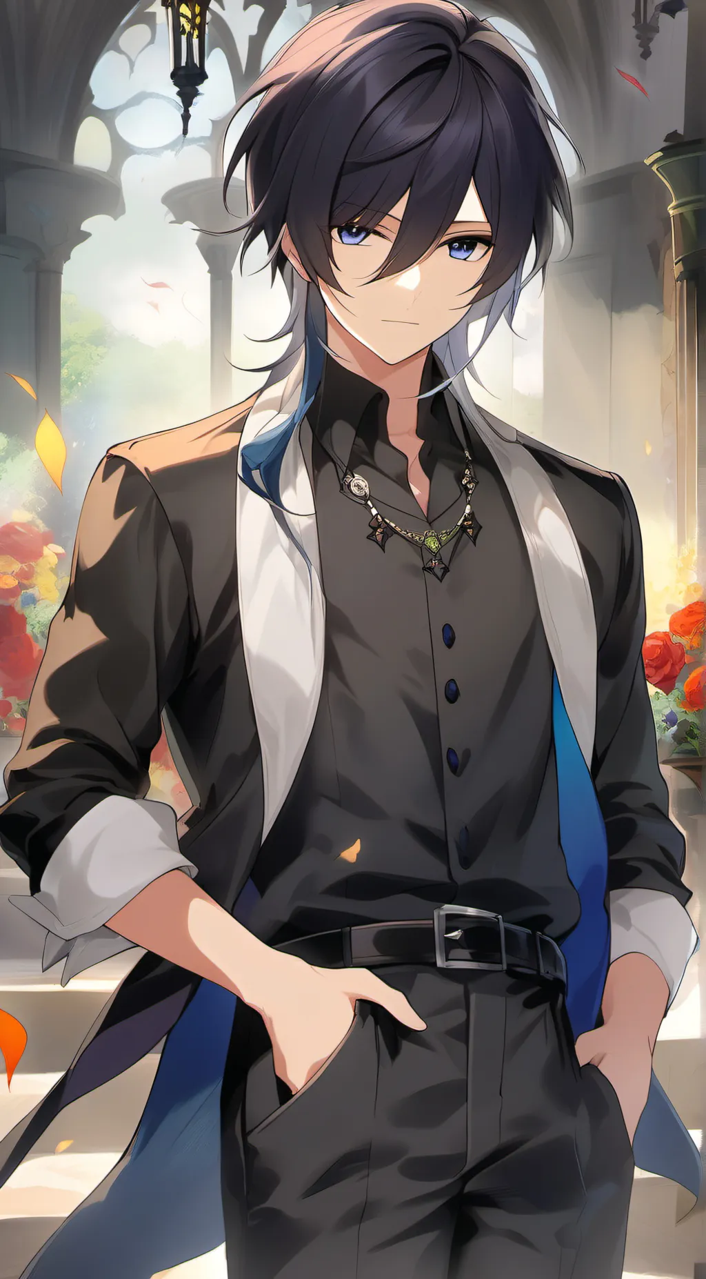 ai character: Hunter Grace background