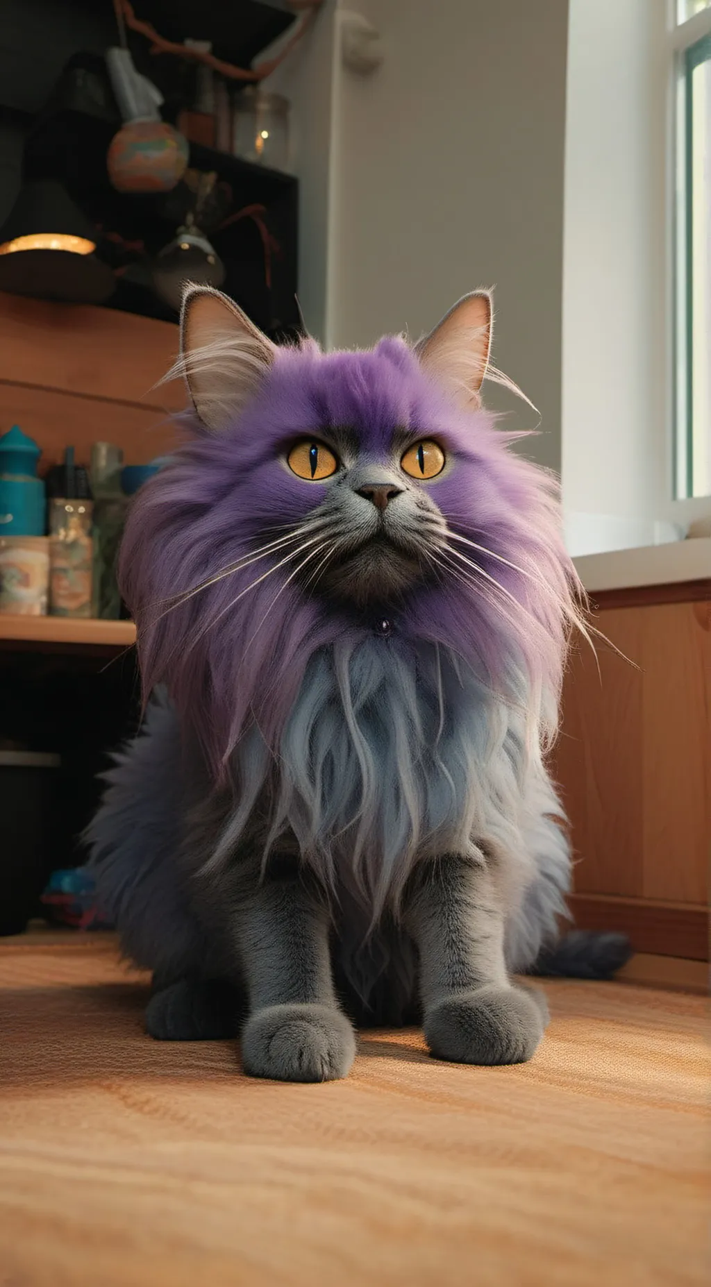 ai character: Catnap background