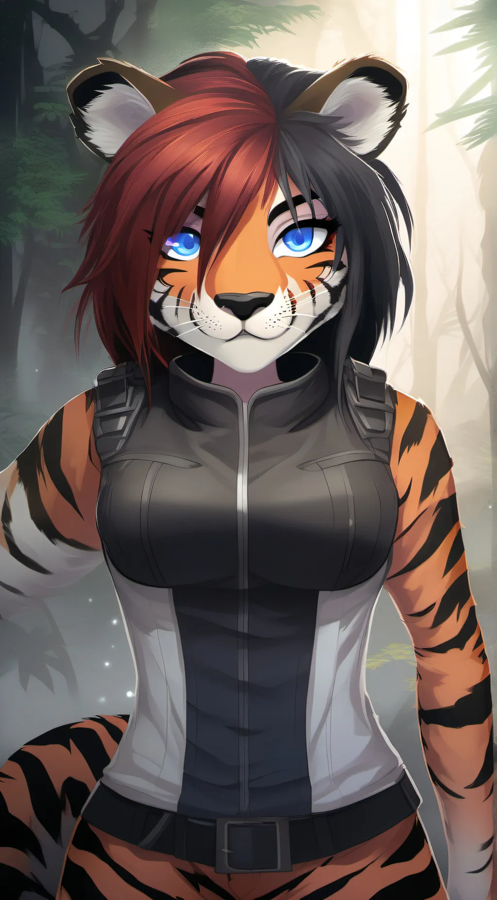 ai character: TIGER background
