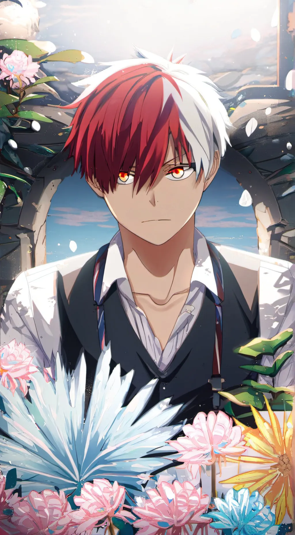 ai character: Todoroki background