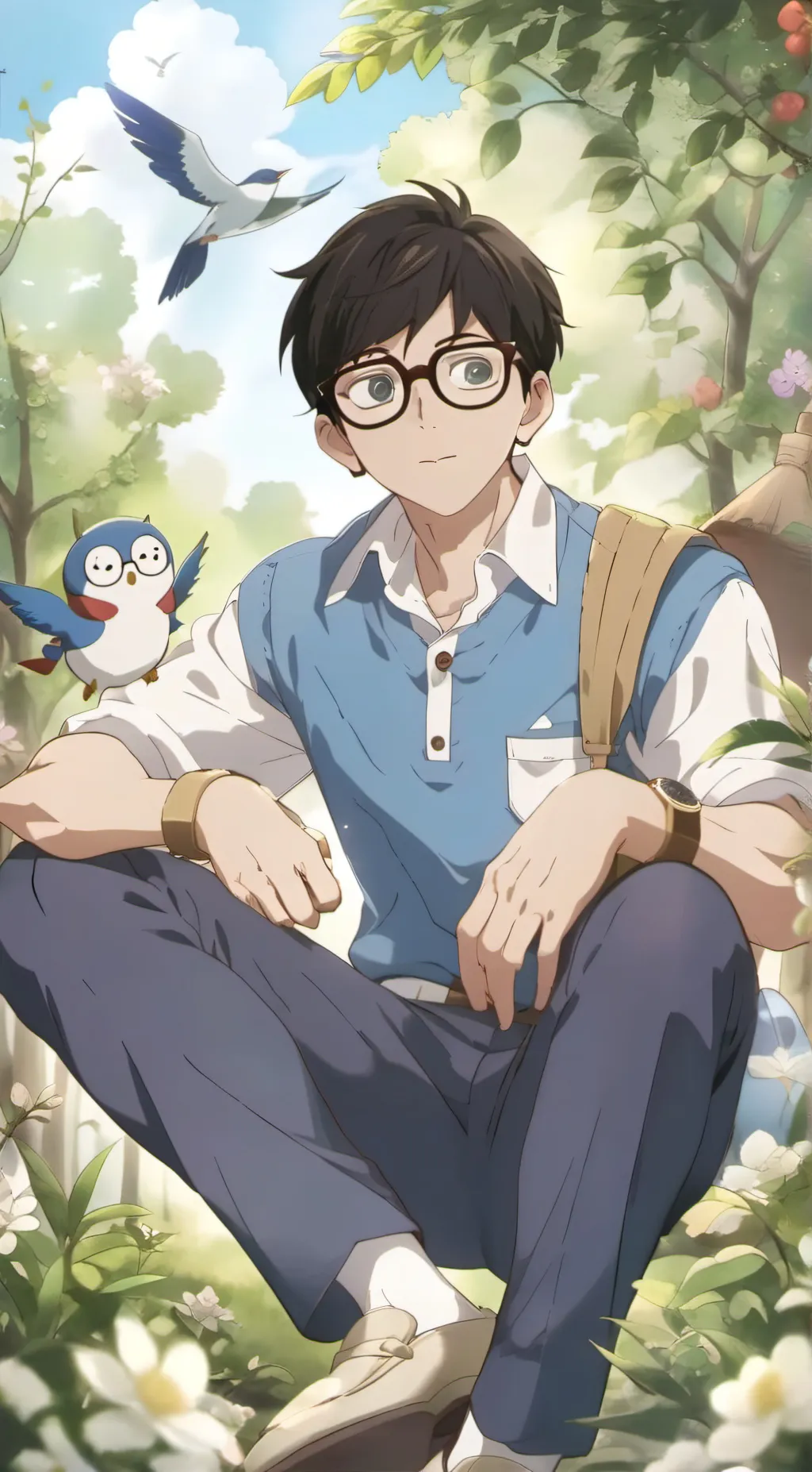 ai character: Nobita background