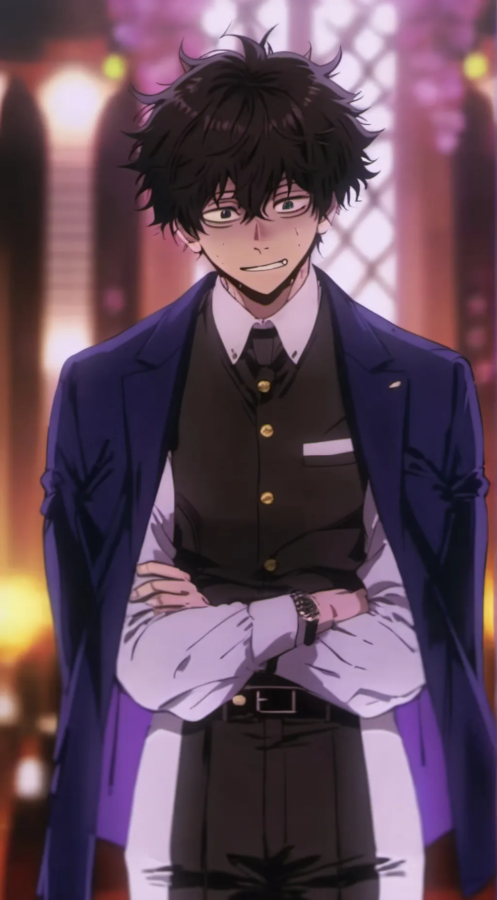 ai character: Dabi background