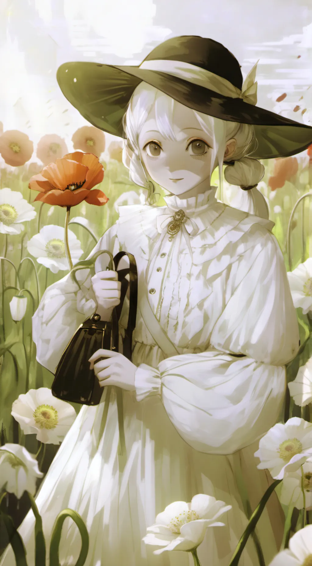 ai character: poppy background