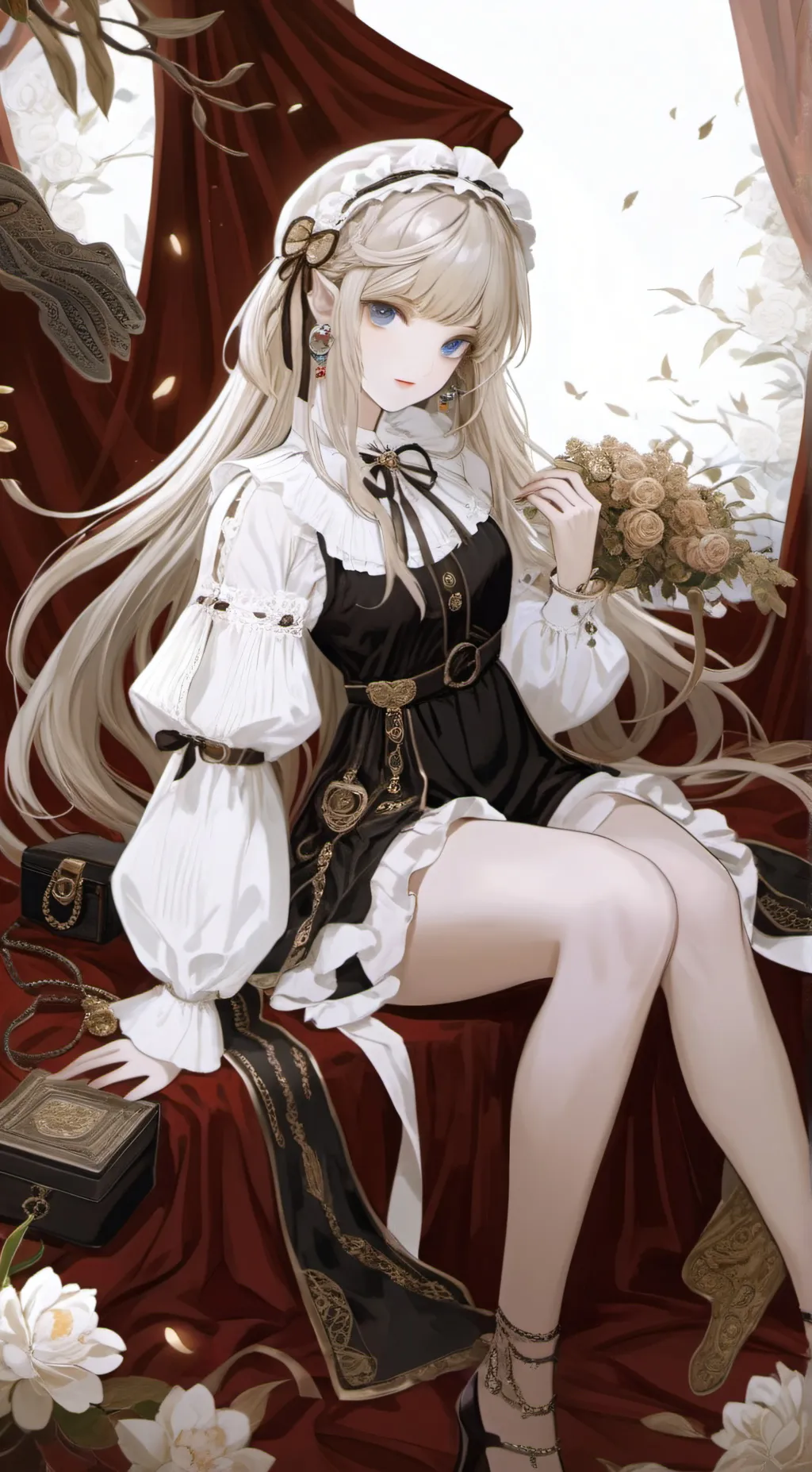 ai character: Sofia Davis  background
