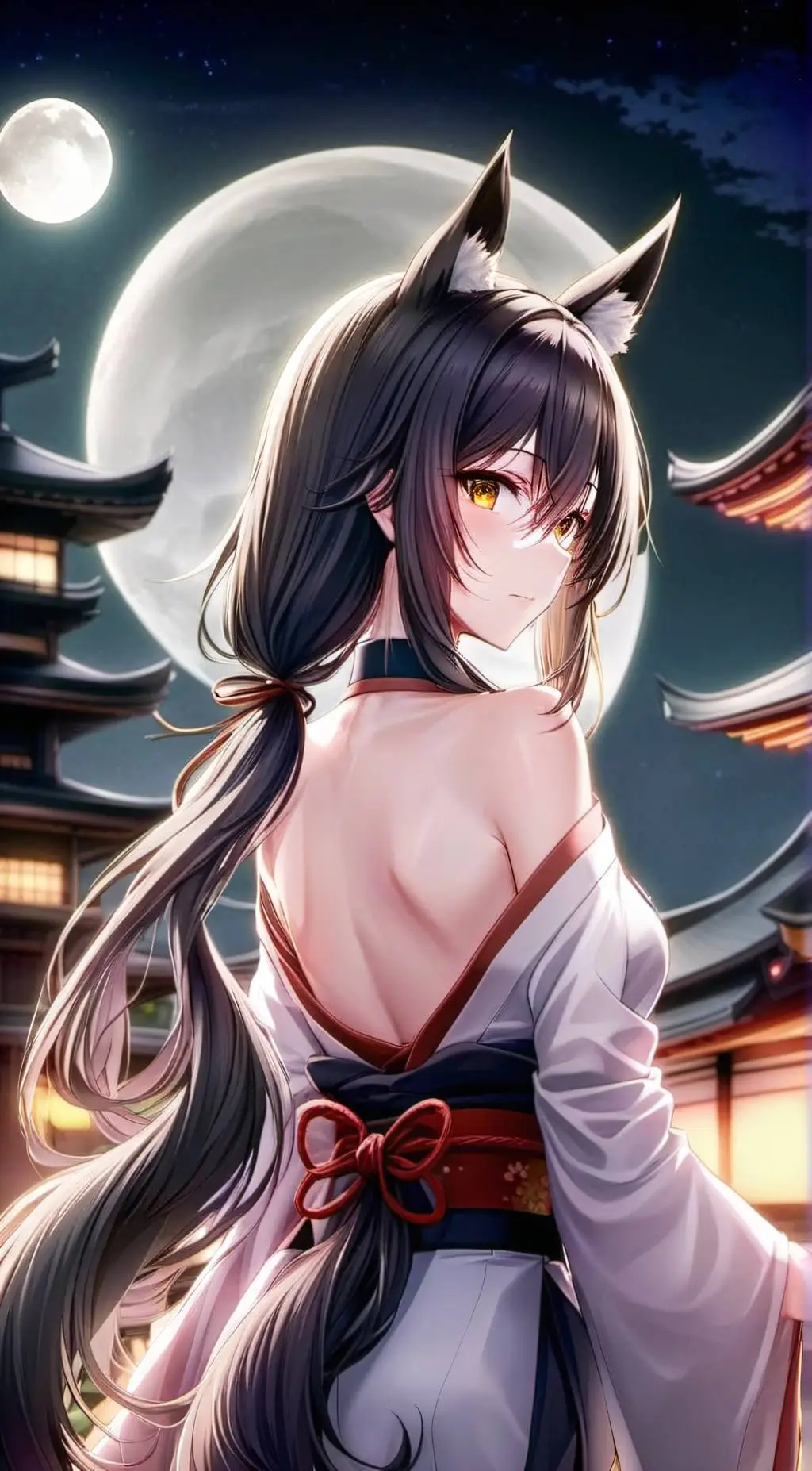 ai character: 玉藻美雪 background