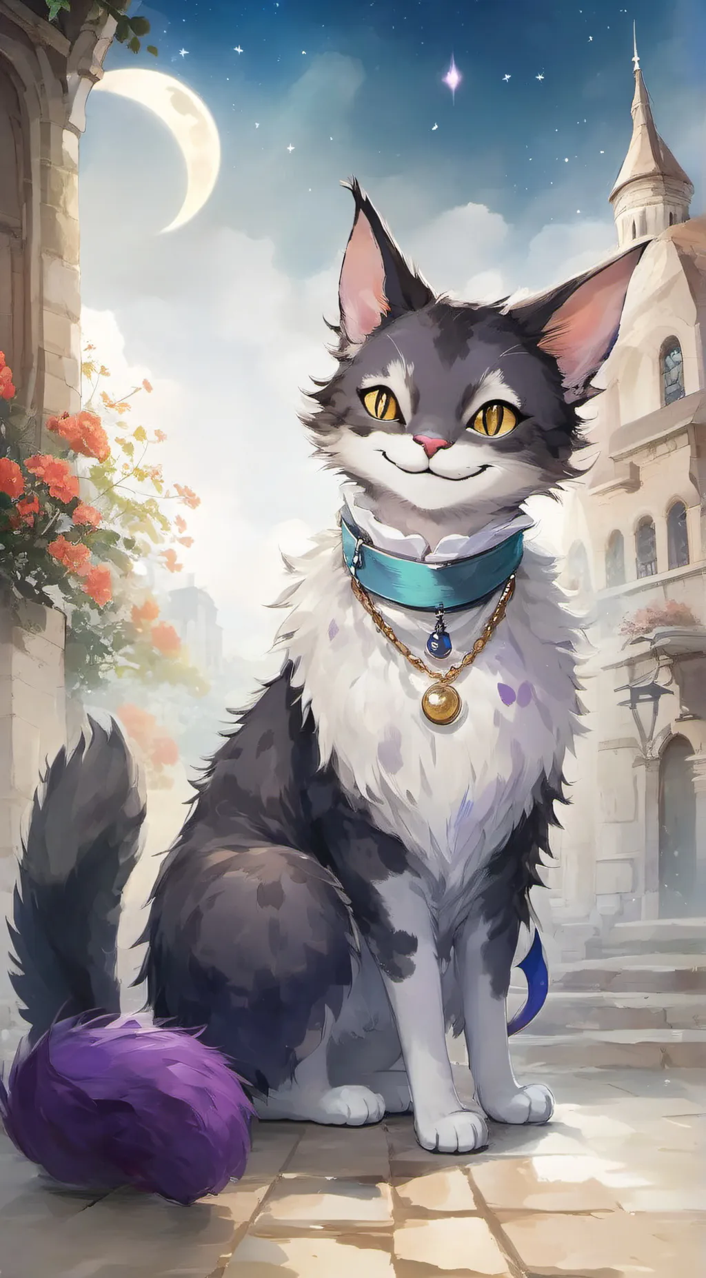 ai character: Catnap background