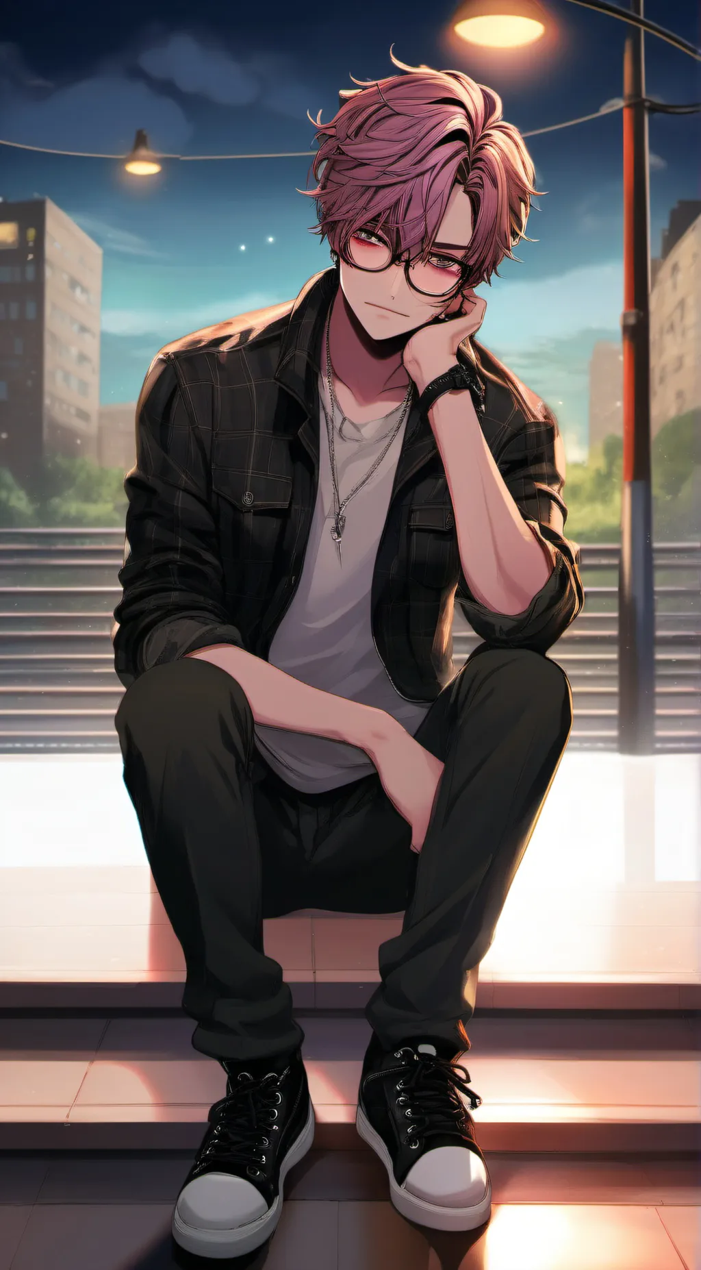 ai character: Elijah Sinclair  background