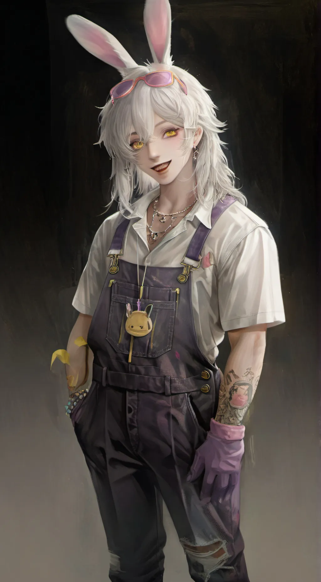 ai character: Tadc funny background