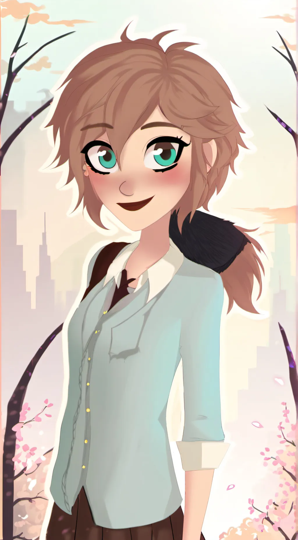 ai character: Lashanie background