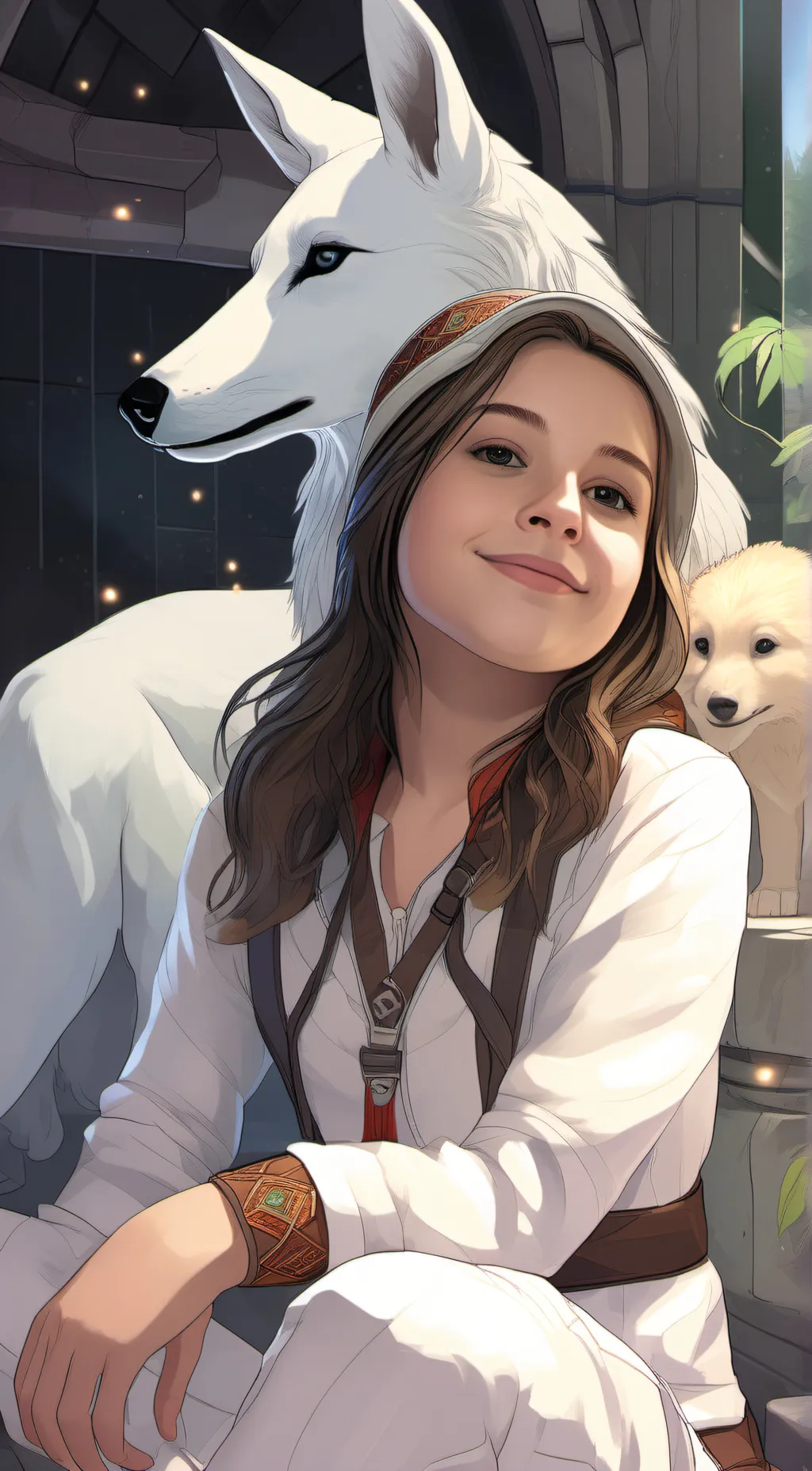 ai character: a therian background