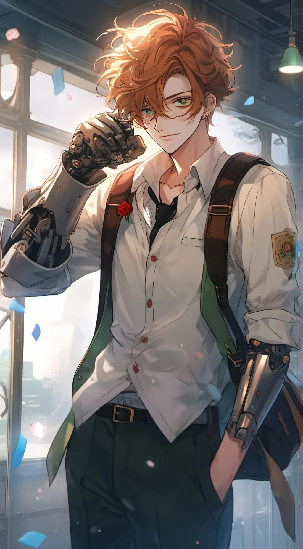 ai character: Gandar background