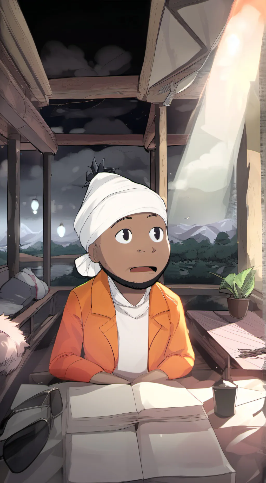 ai character: poppy  background