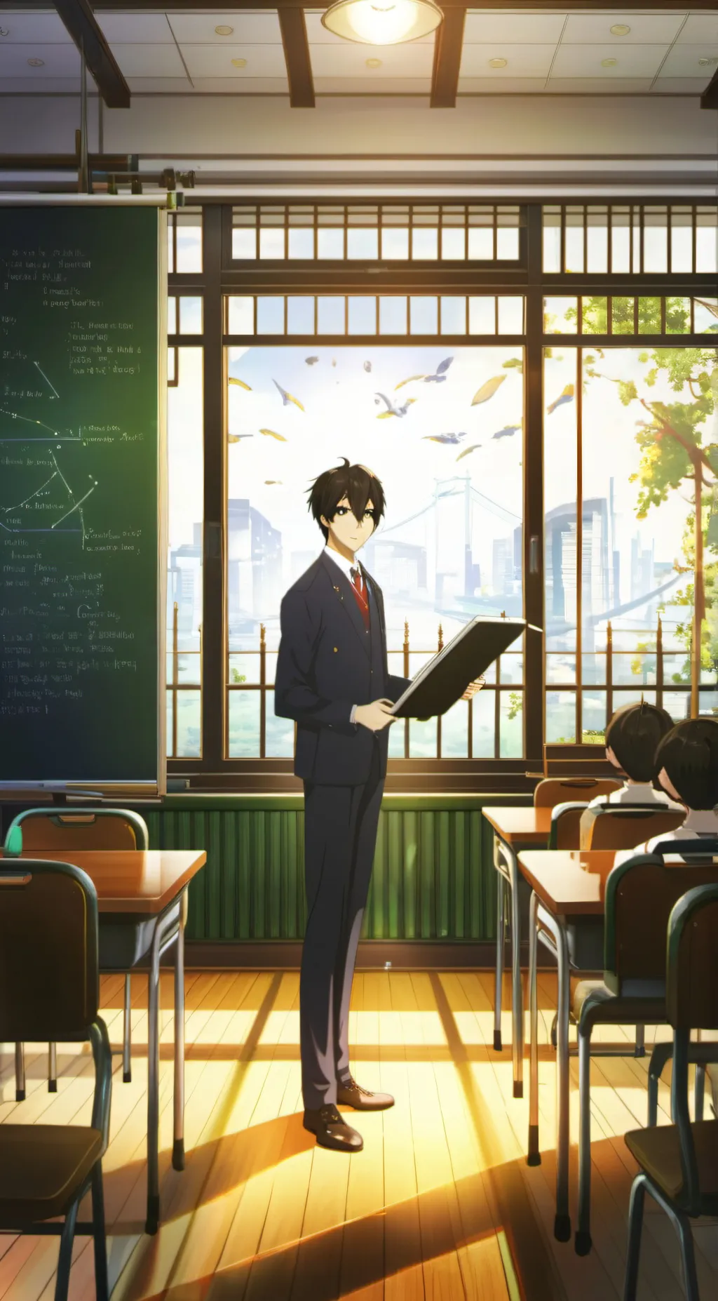ai character: M.H.A 2 background