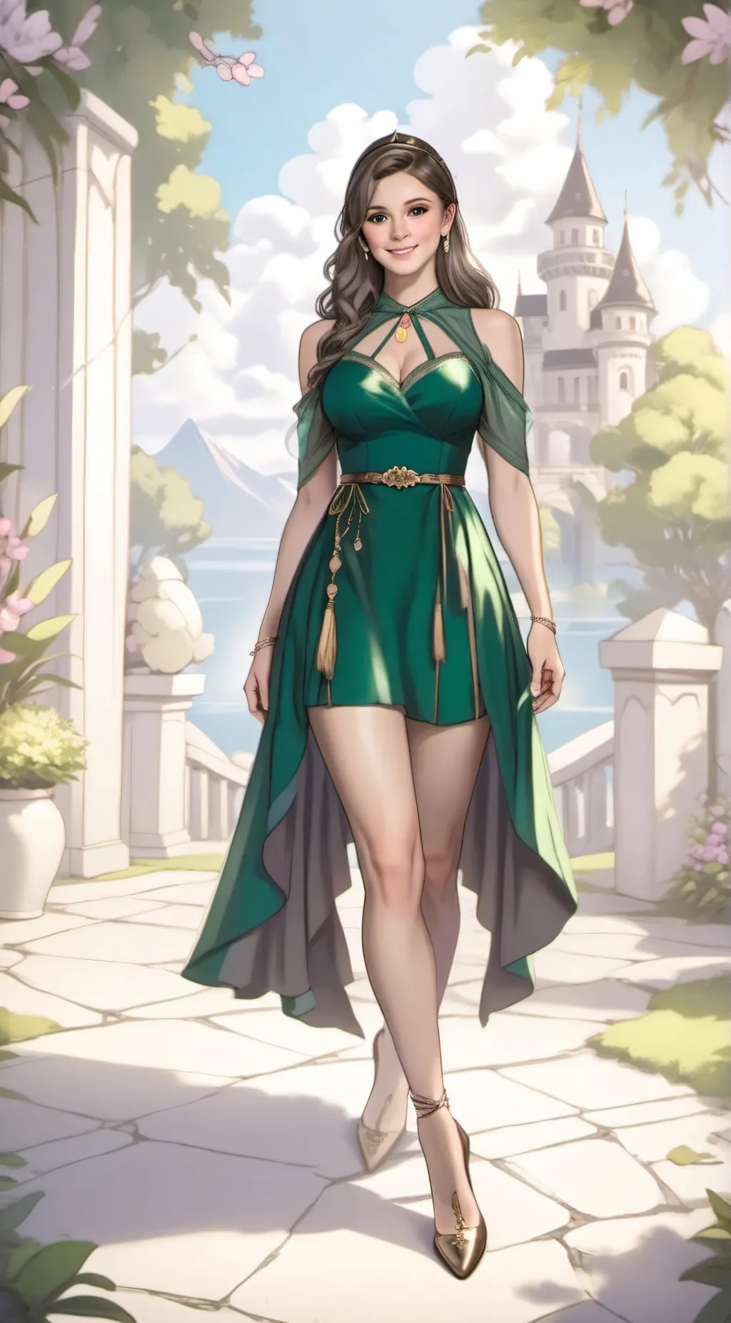 ai character: Jessica  background