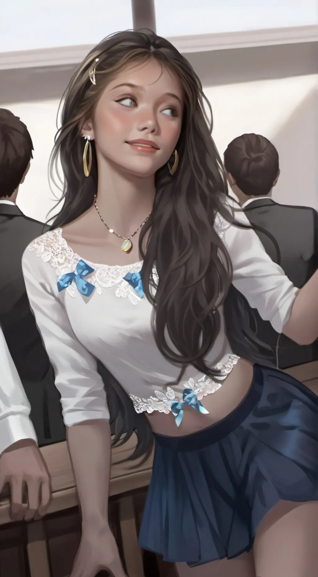ai character: octavia  background