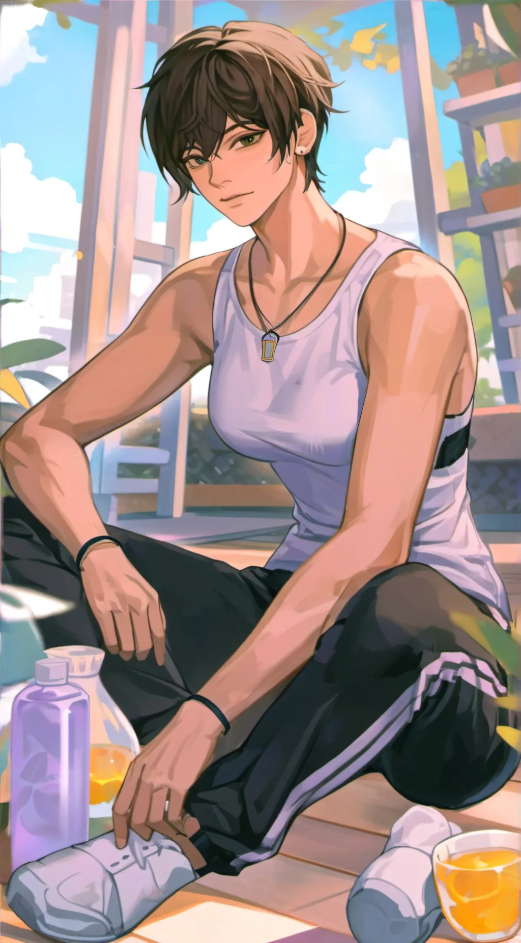ai character: Mikee background