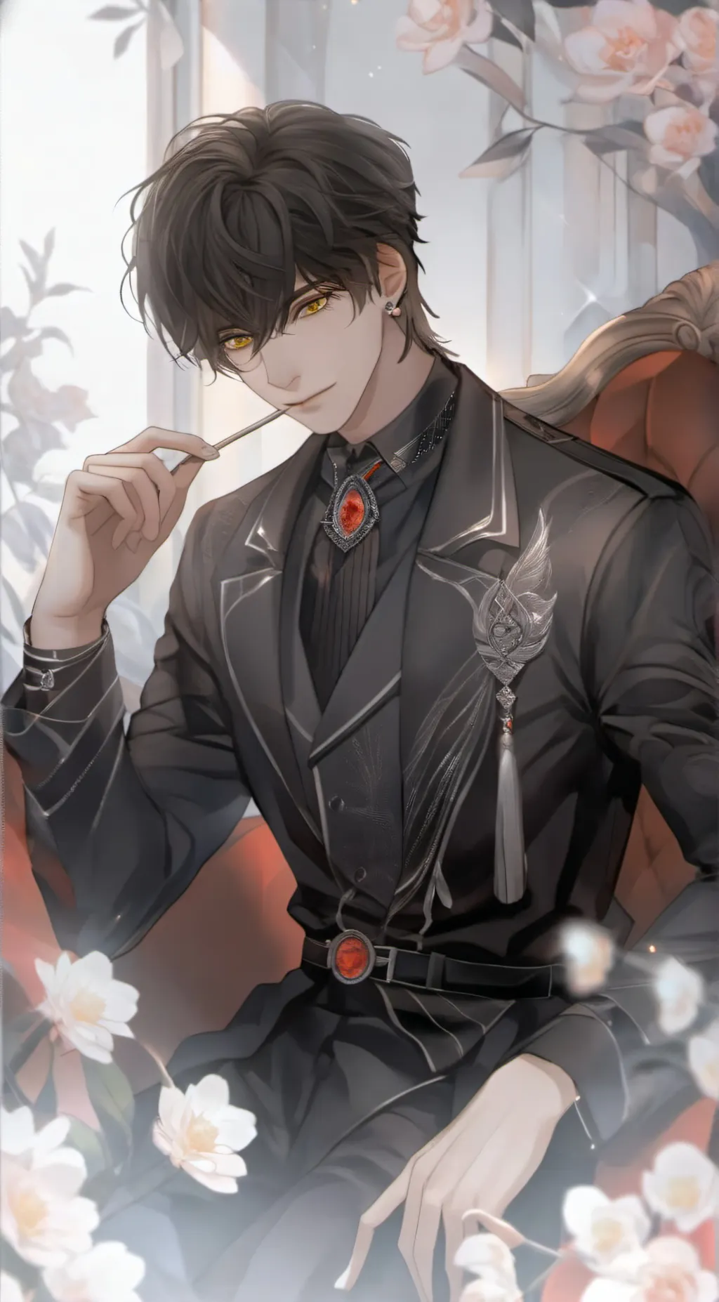ai character: 𝓐𝓵𝓮𝔁☯︎ background