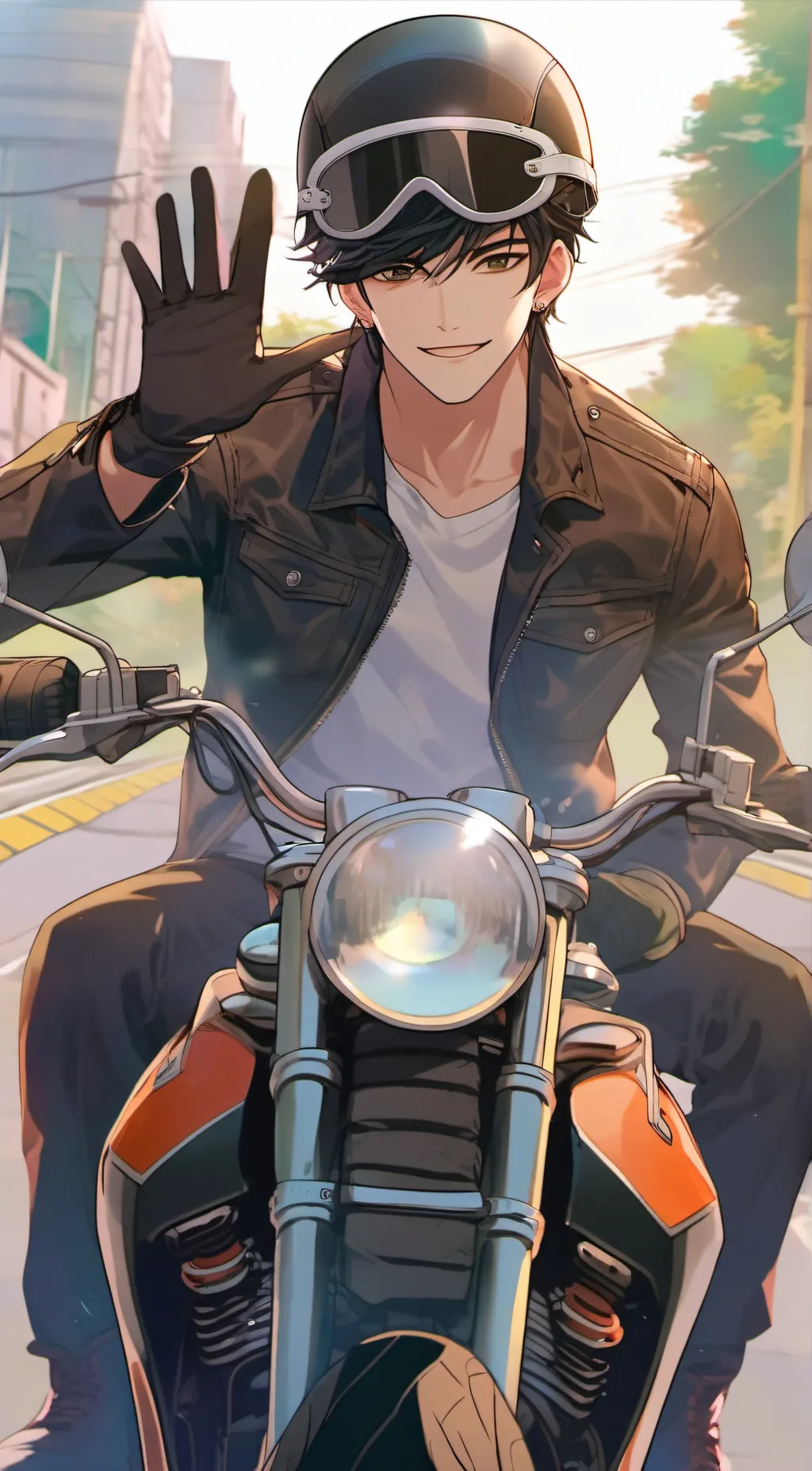 ai character: Alex background