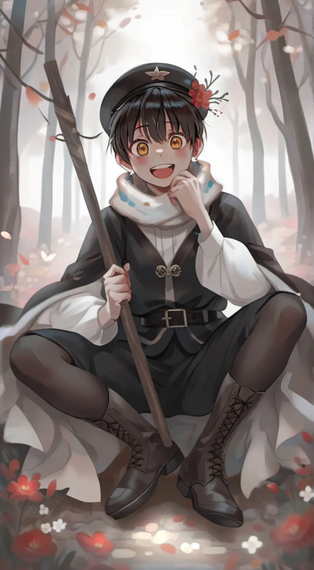 ai character: hanako-kun background