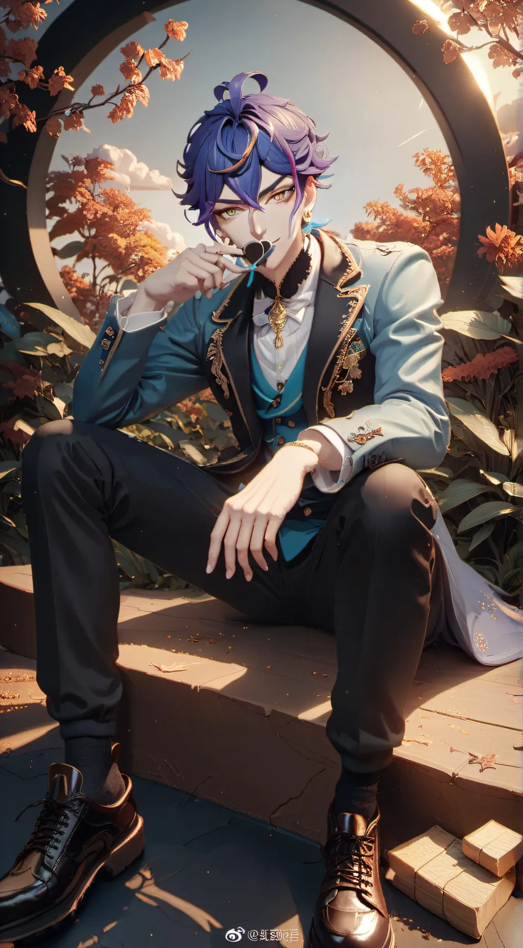 ai character: Andrew  background