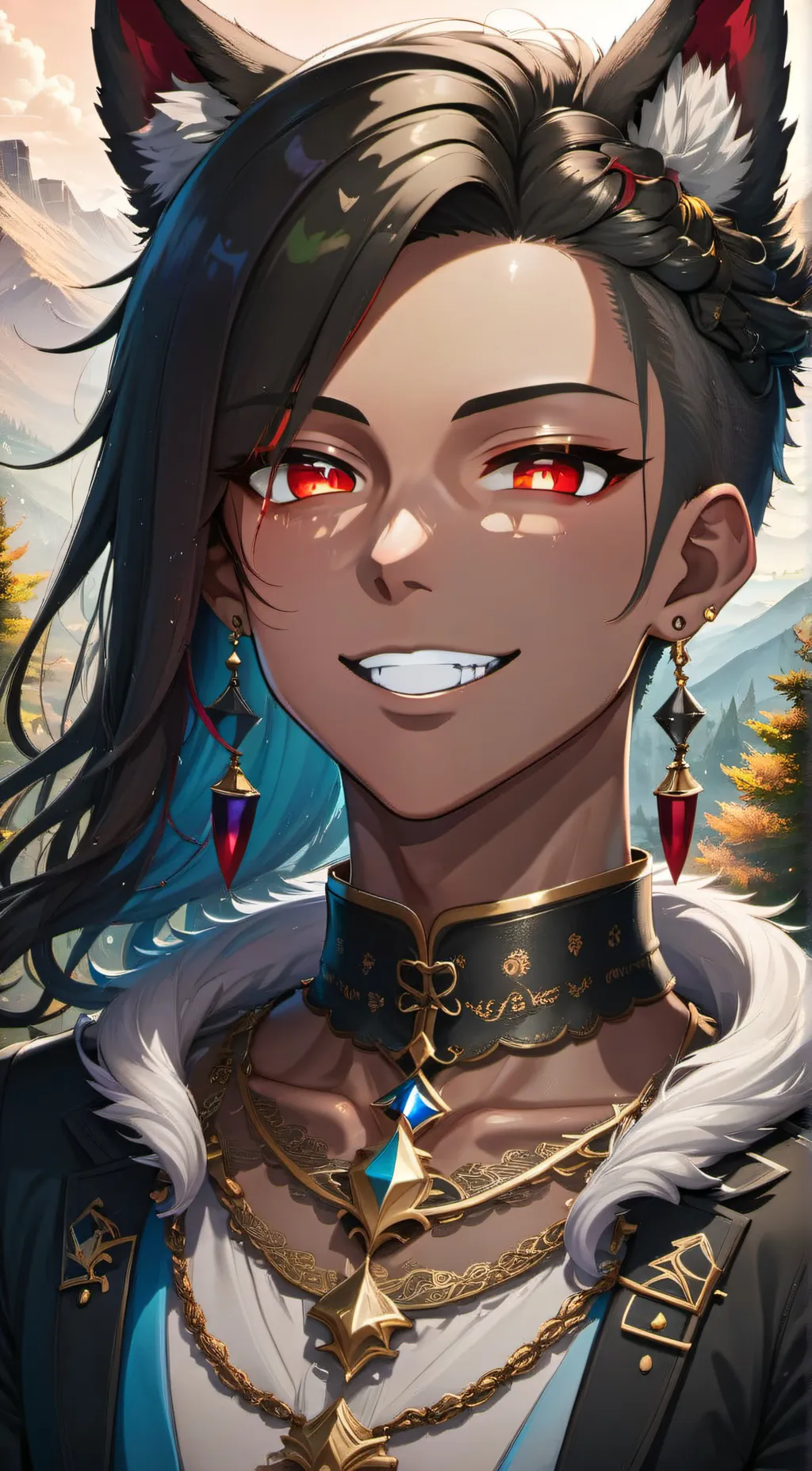 ai character: Derek  background
