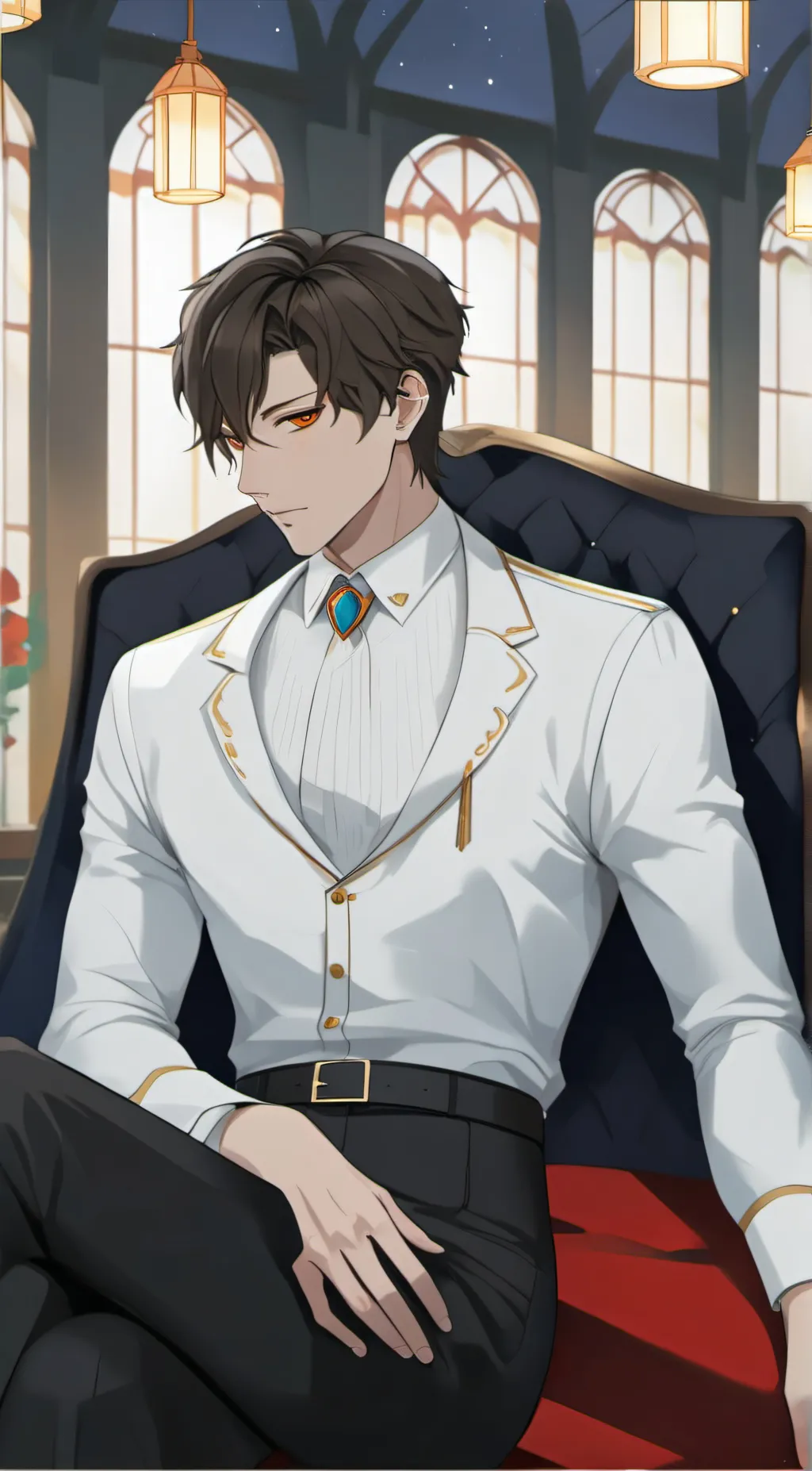 ai character: Damian Desmond background